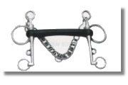 Korsteel Hard Rubber Mullen Mouth Pelham