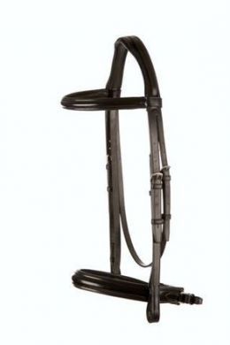 Jeffries Premium Bridle with show noseband