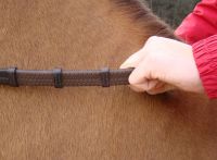 Vespucci Hand Grip Rubber Reins- Jump Length