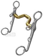NS Warmblood Weymouth 14mm Mouthpiece 5cm Shank