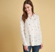 Barbour Ladies Shirt. Bowfell - Cloud size 8