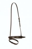 Jeffries Premium Premier Tie Down Flash Noseband-Havanah-Full Size